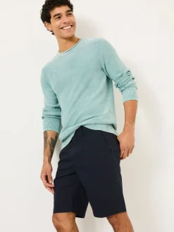 FatFace Mawes Navy Chino Shorts