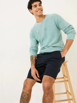 FatFace Mawes Navy Chino Shorts
