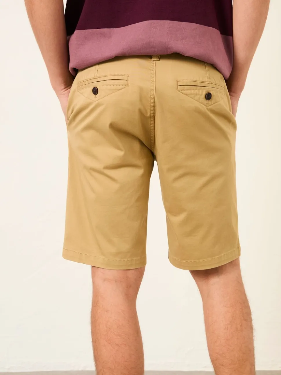 FatFace Mawes Stone Chino Shorts