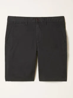 FatFace Mawes Washed Black Chino Shorts