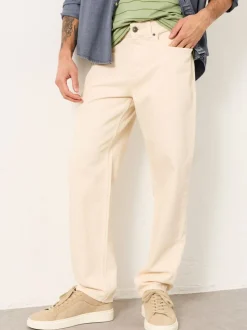 FatFace Natural Tapered Fit Jeans