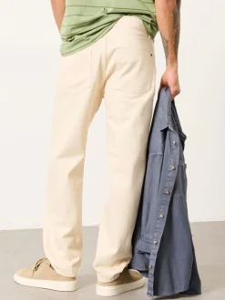 FatFace Natural Tapered Fit Jeans