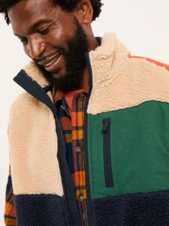 FatFace Navy Gilet Fleece