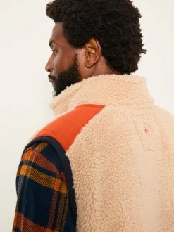 FatFace Navy Gilet Fleece