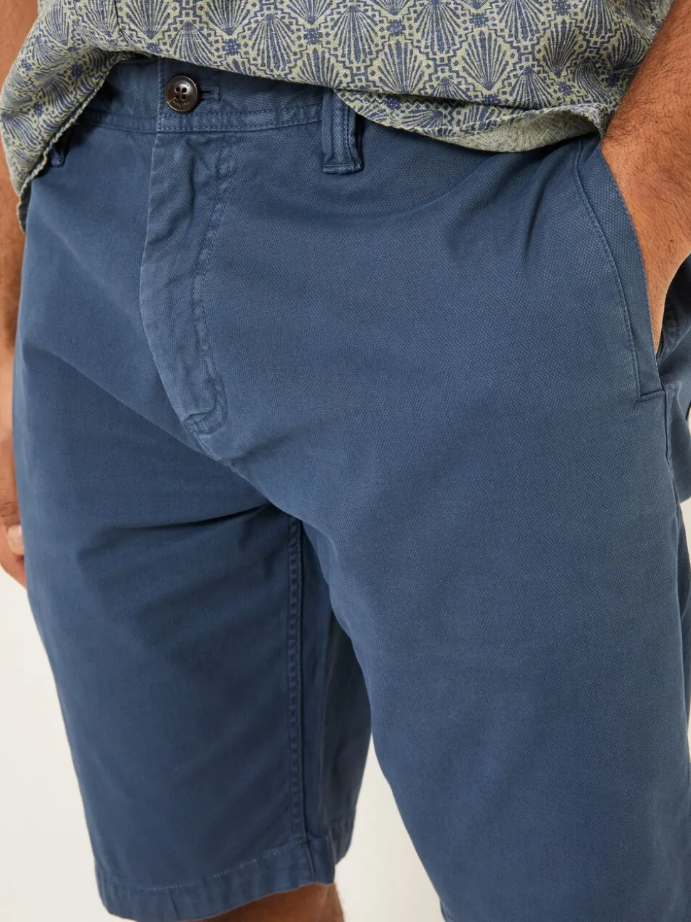 FatFace Navy Stow Garment Dye Shorts