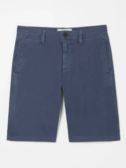 FatFace Navy Stow Garment Dye Shorts