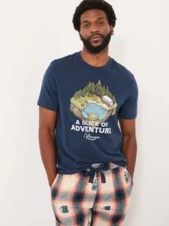 FatFace Navy VW Slice Graphic T-Shirt