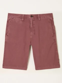 FatFace Padstow Terracotta Pull On Garment Dye Utility Shorts