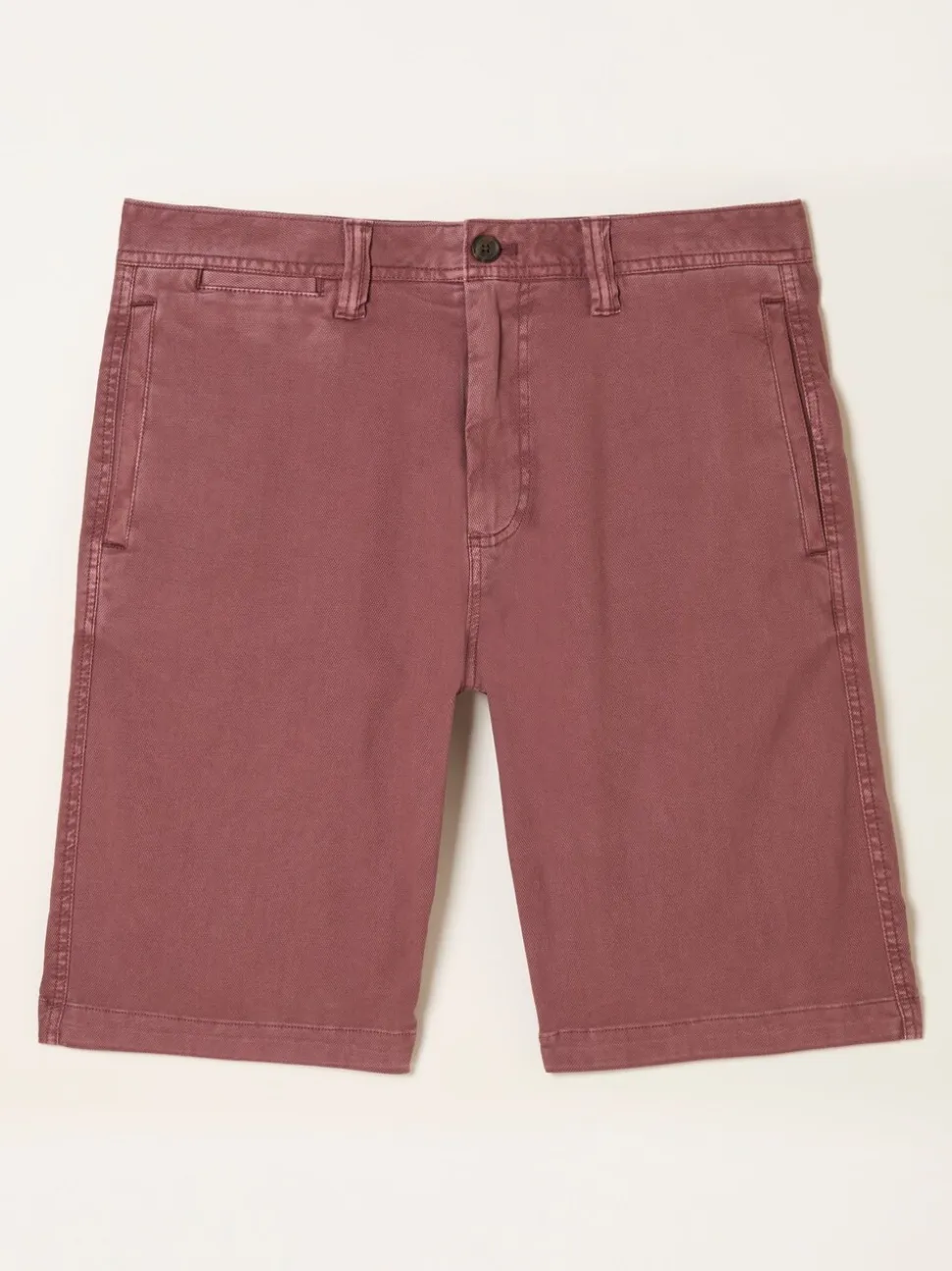 FatFace Padstow Terracotta Pull On Garment Dye Utility Shorts