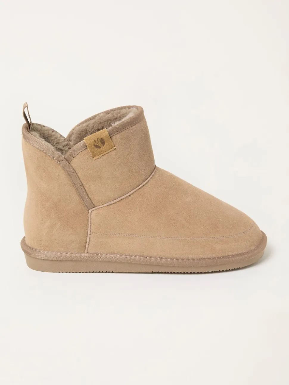 FatFace Rafe Natural Suede Boot Slipper