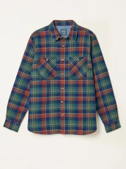 FatFace Rye Multi coloured Long Sleeve Buffalo Check Shirt