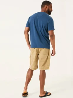 FatFace Rye Stone Garment Dye Utility Shorts