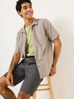 FatFace Seaton Dark Grey Pull On Shorts