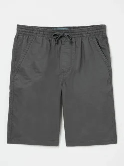 FatFace Seaton Dark Grey Pull On Shorts
