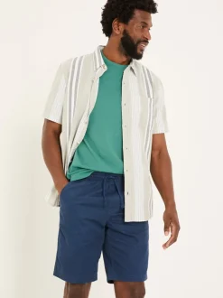 FatFace Seaton Navy Blue Pull On Shorts