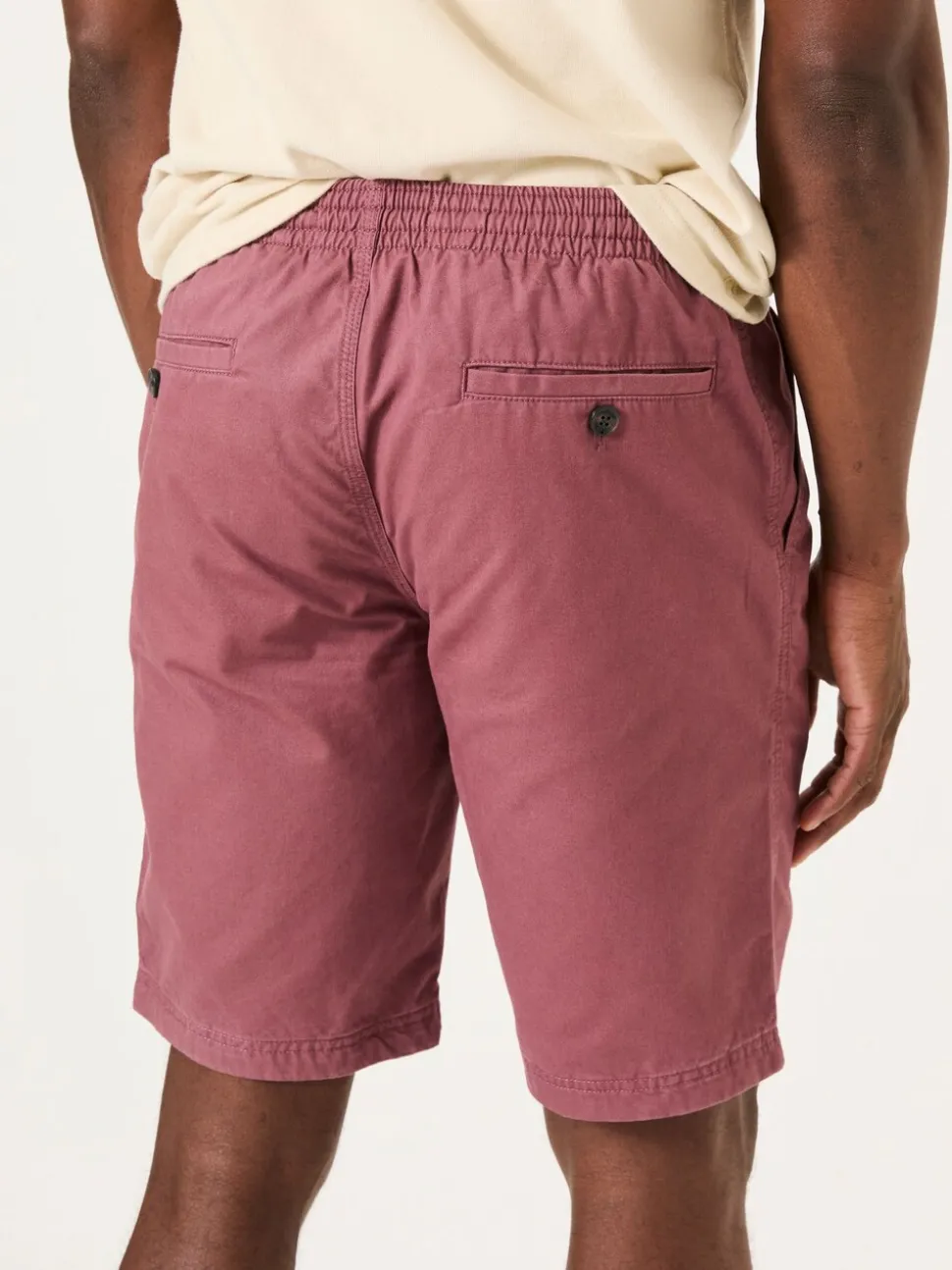 FatFace Seaton Plum Purple Pull On Shorts