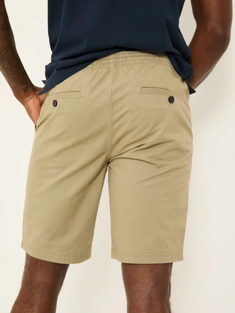 FatFace Seaton Stone Pull On Shorts