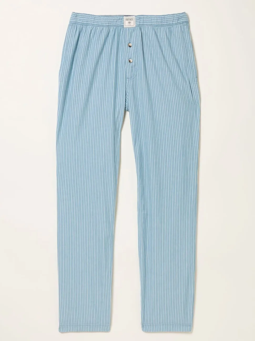 FatFace Seil Light Blue Stripe Pyjama Bottoms