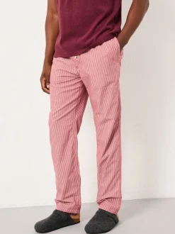FatFace Seil Terracotta Stripe Pyjama Bottoms