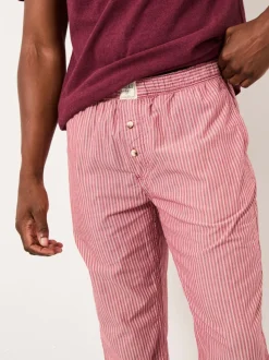 FatFace Seil Terracotta Stripe Pyjama Bottoms