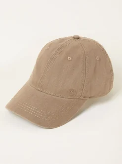 FatFace Stone Herringbone Baseball Cap
