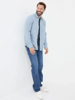 FatFace Stone Wash Blue Jeans