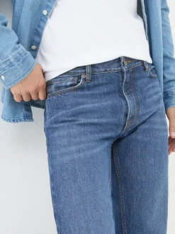 FatFace Stone Wash Blue Straight Fit Jeans