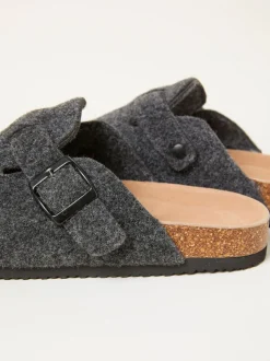 FatFace Sydney Grey House Slipper