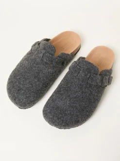 FatFace Sydney Grey House Slipper