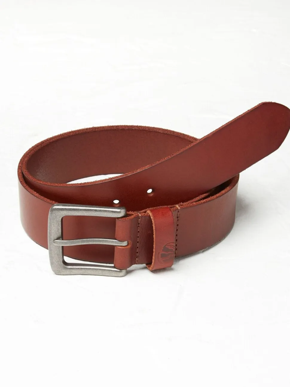 FatFace Tan Brown Italian Leather Belt