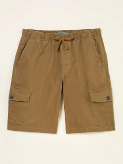 FatFace Tenby Light Brown Pull On Cargo Shorts