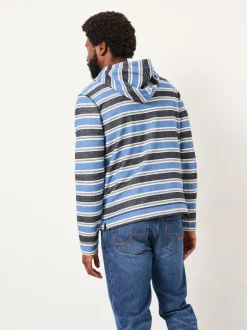 FatFace Trescowe Blue/Navy Stripe Hoodie