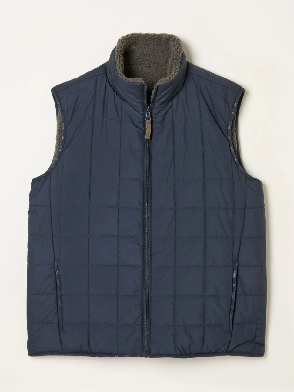FatFace Tromso Navy 2 in 1 Reversible Gilet