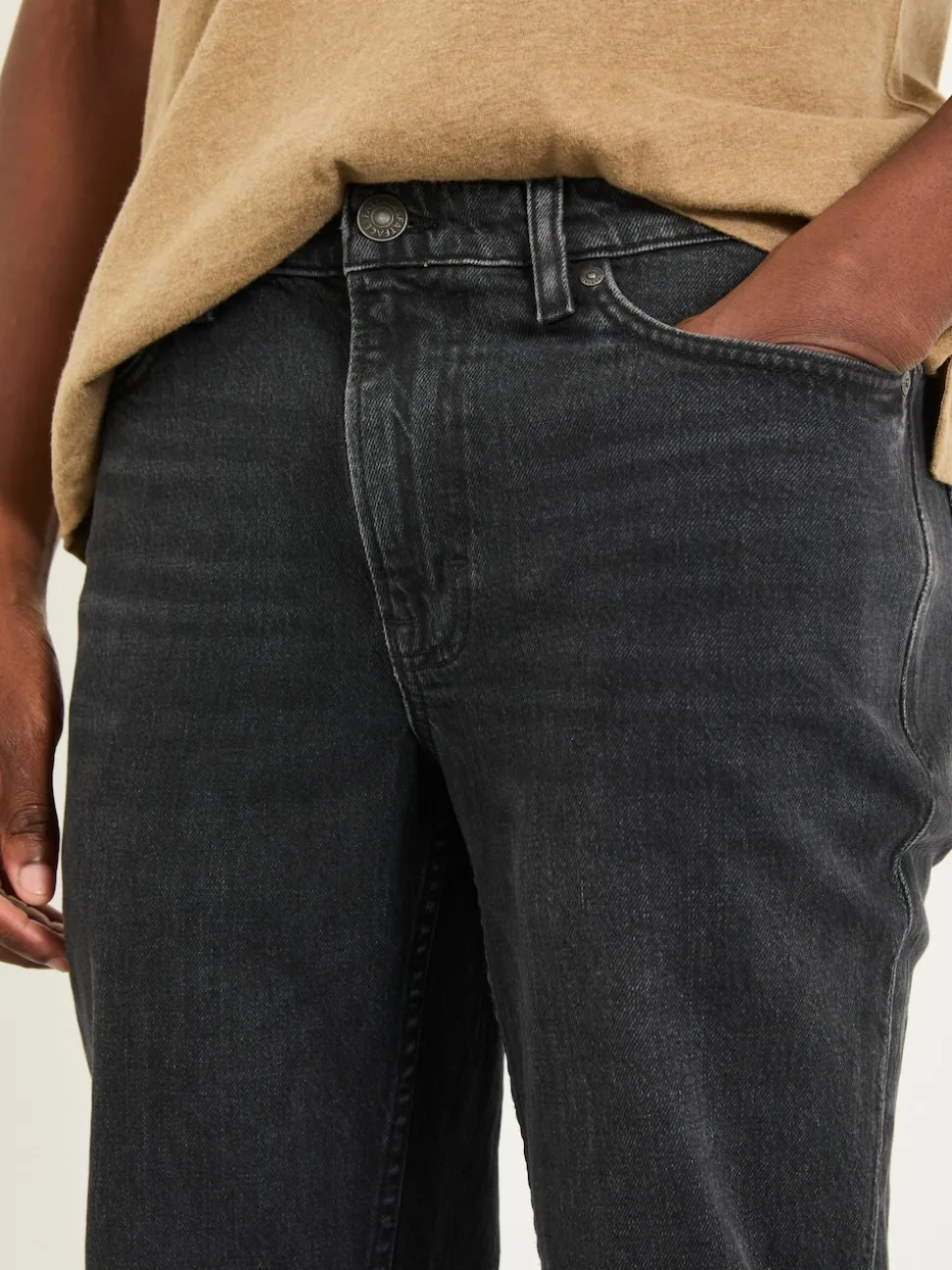 FatFace Washed Black Slim Fit Jeans