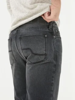 FatFace Washed Black Straight Fit Jeans