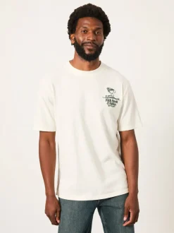 FatFace White Snoopy Peanuts Tshirt