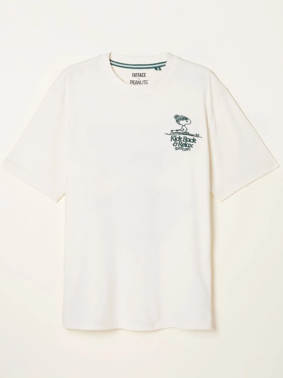 FatFace White Snoopy Peanuts Tshirt