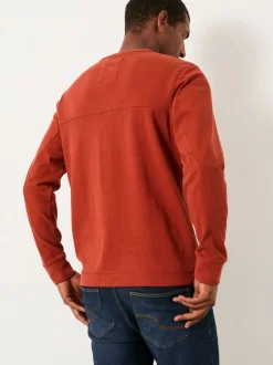 FatFace Wilman Terracotta Crew Sweat