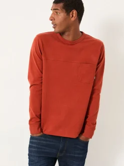 FatFace Wilman Terracotta Crew Sweat