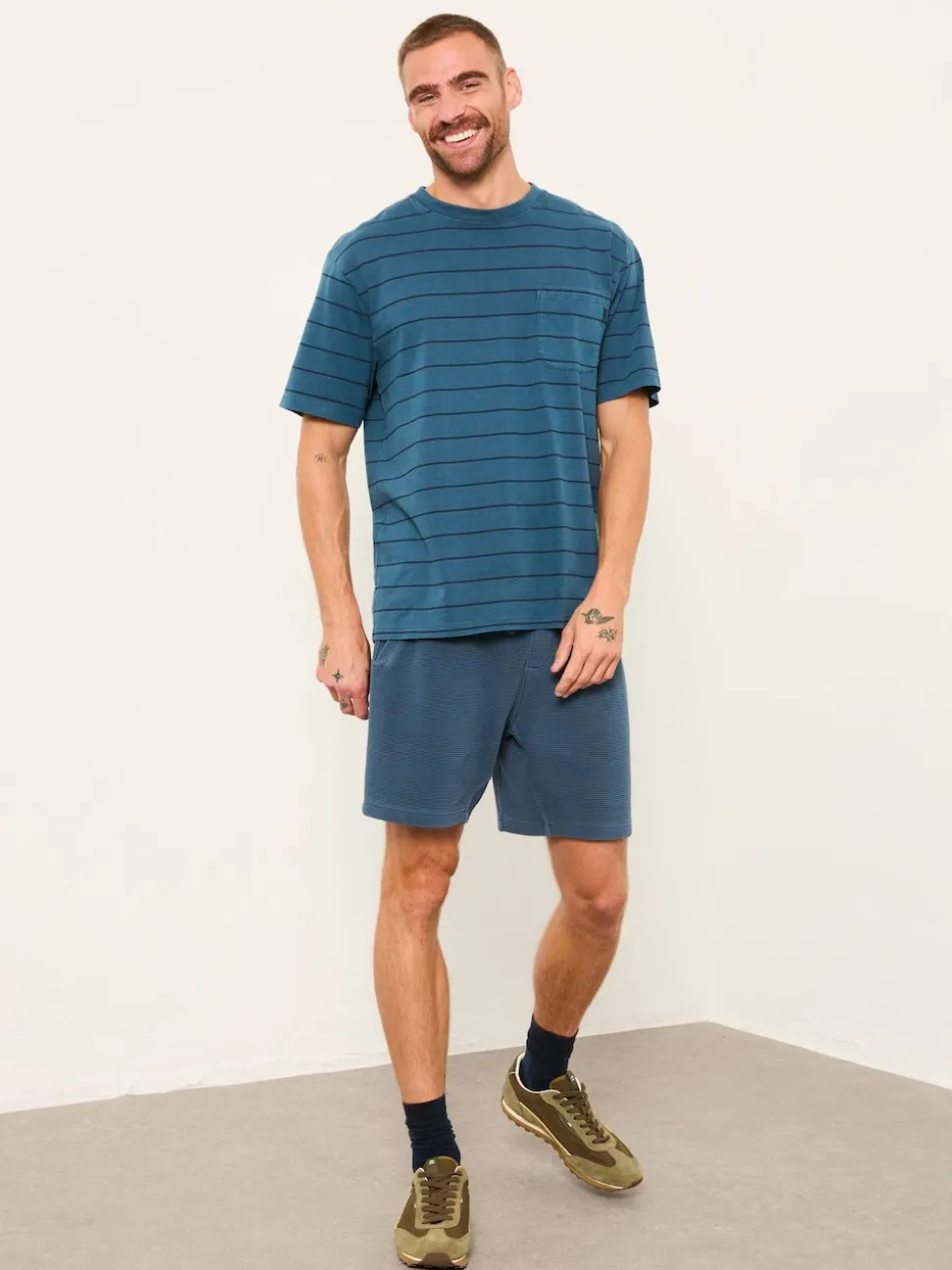 FatFace Wye Blue Denim Short