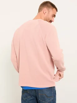FatFace Wye Pink Crew Neck Sweat