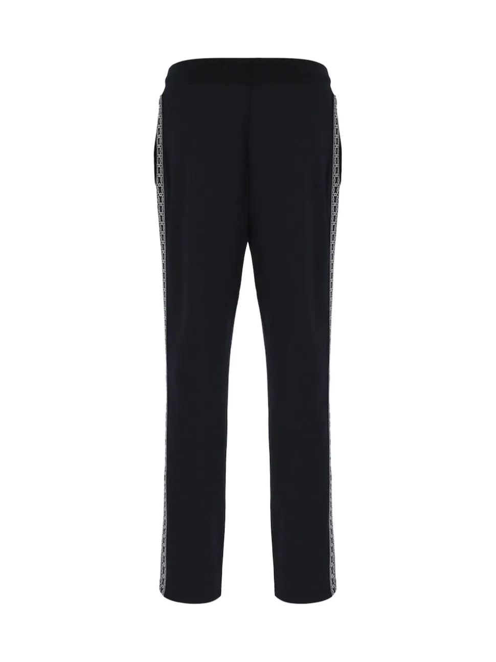 Fila Black Layton Straight Leg Joggers With Tape
