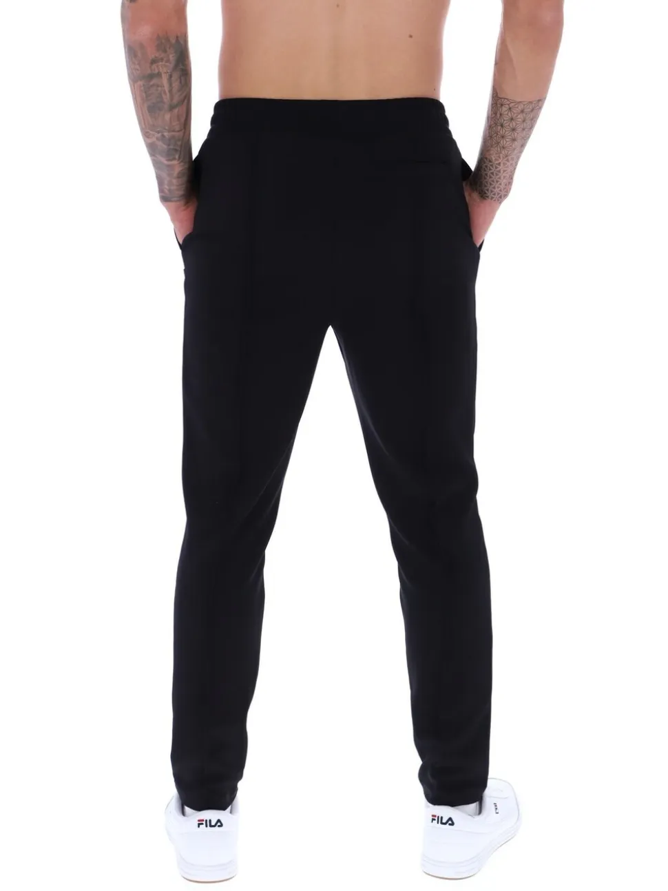 Fila Black Molveno PIN Tuck Slim Leg Joggers