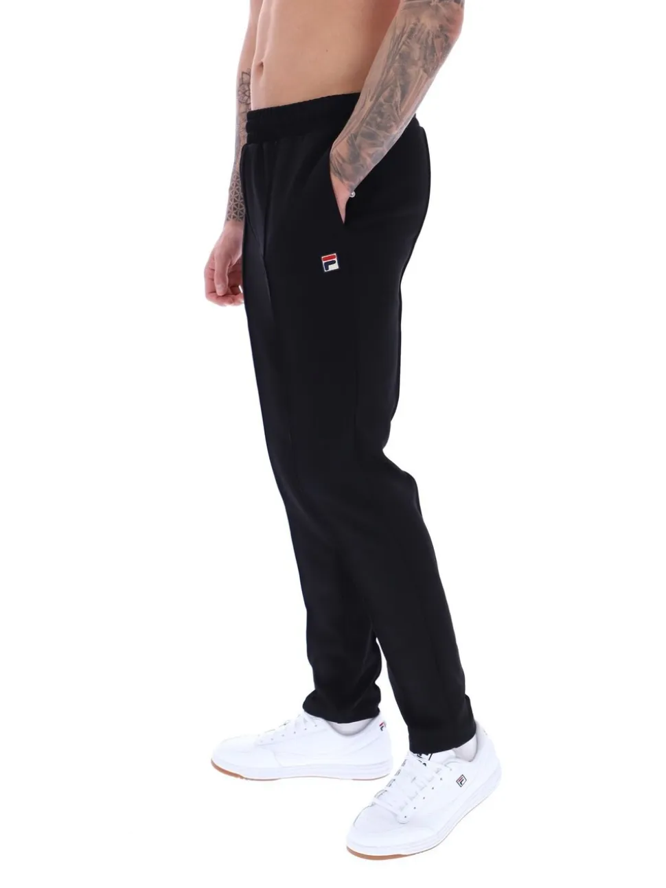 Fila Black Molveno PIN Tuck Slim Leg Joggers