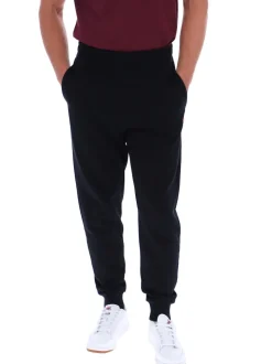 Fila Black Visconti Tipped Cuff Track Joggers