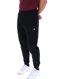 Fila Black Visconti Tipped Cuff Track Joggers