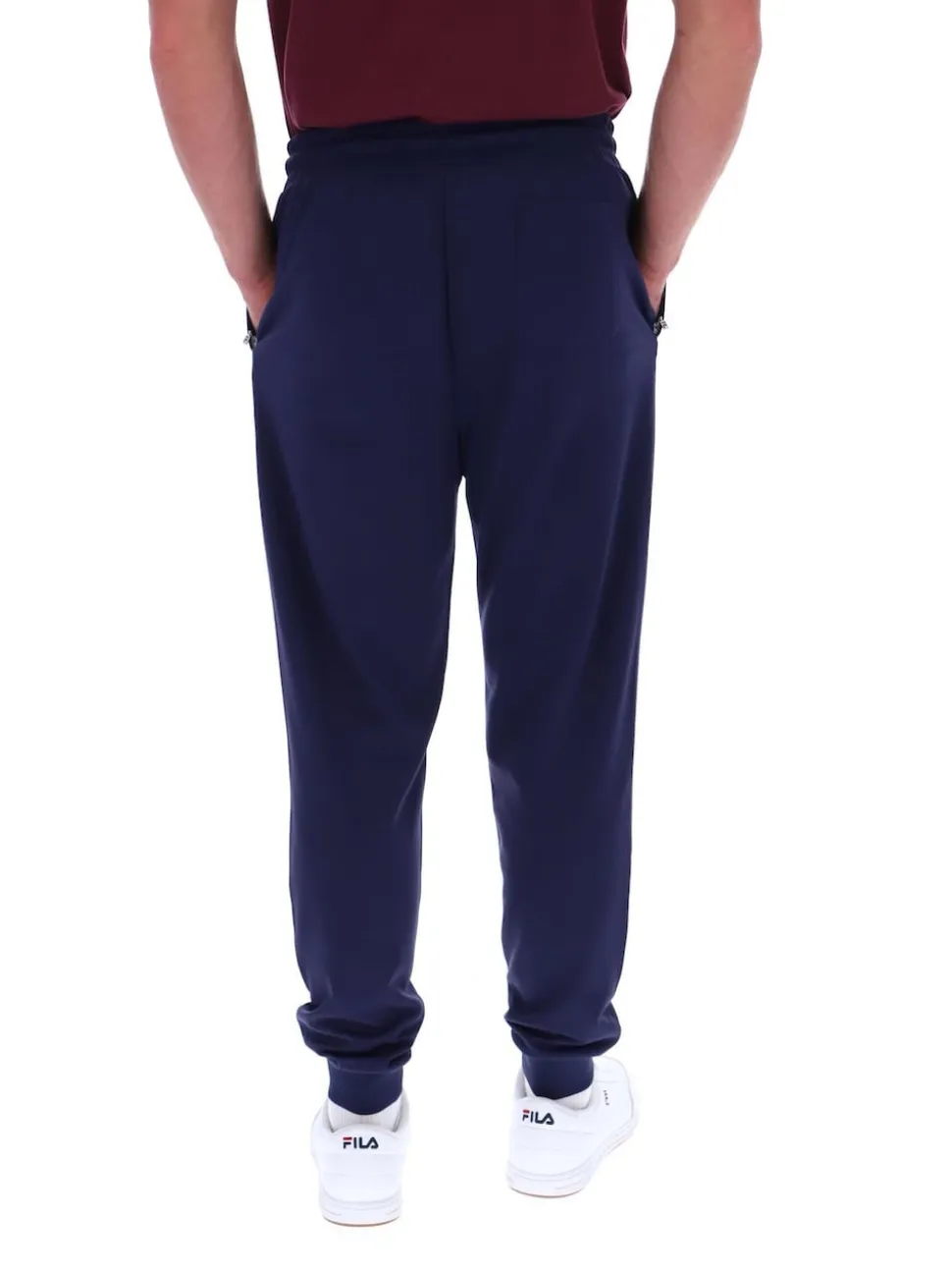 Fila Blue Henri Zip Pocket Joggers