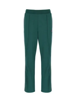 Fila Green Tavis Contrast Stitch Straight Leg Joggers