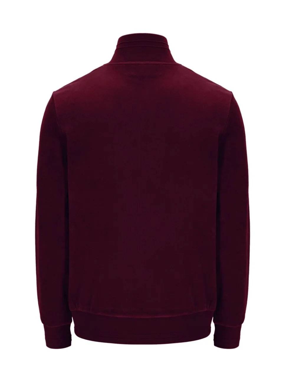 Fila Purple Nero Velour Track Top With Raised Tipping