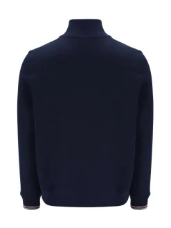 Fila Sky Blue RAMY 2 FBOX Quarter Zip With Tipping At Cuffs Sweatshirt